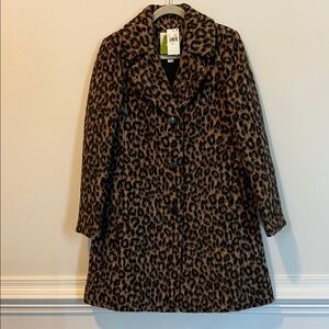 Kate Spade Leopard Print Coat